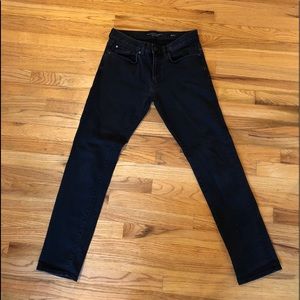 Banana Republic Travelers Slim Fit Black 30x32